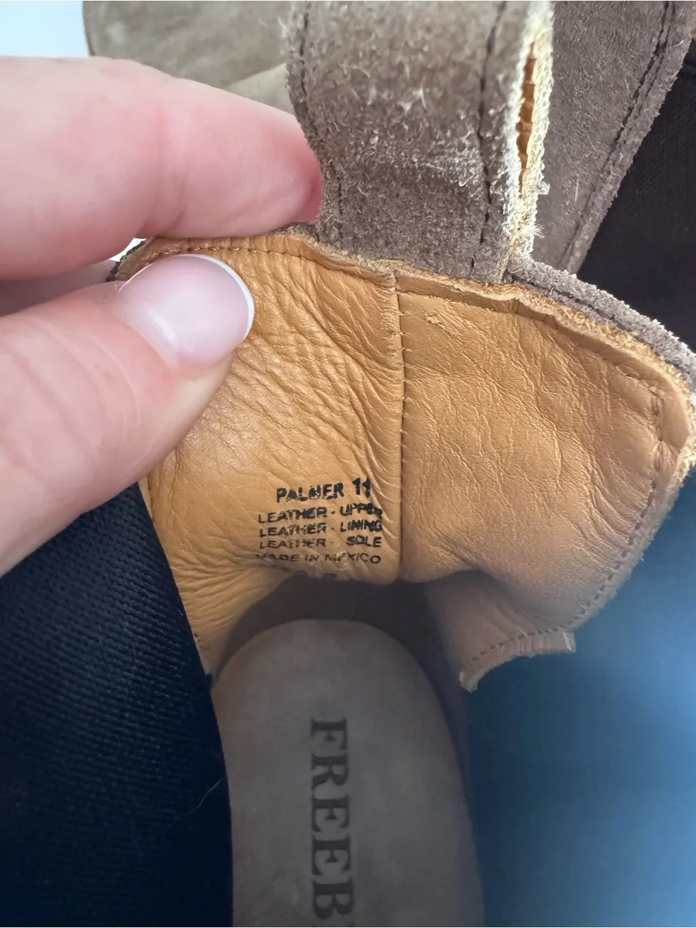freebird Men's Suede Palmer Boots in Taupe Brown